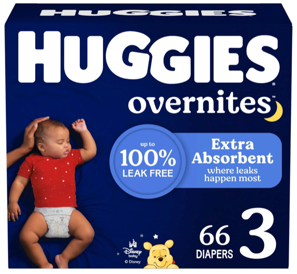 Huggies Overnites Overnight Diapers (Size 3)